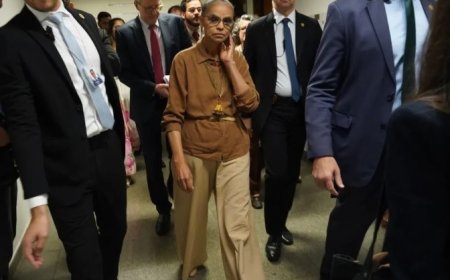 Ministra Marina Silva abandona sessão após troca acalorada de acusações com senadores