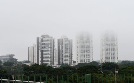 Frente fria avança sobre MS com chuva, ventos fortes e queda brusca de temperatura